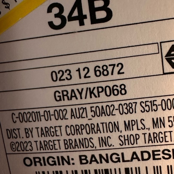 Auden Underwire Bra Racerback Front-Closure Adjustable Straps Lace Gray NWT - Picture 7 of 7